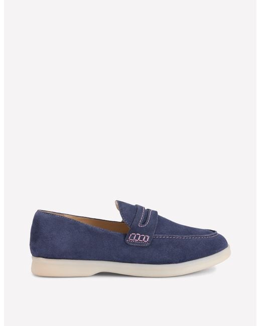 Boden Blue Easy Soft Loafers