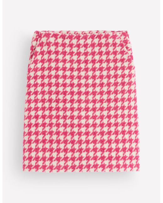 Boden Green Wool Blend A-Line Skirt