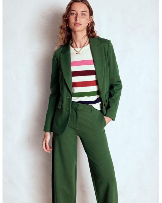 Boden Green Marylebone Ponte Blazer