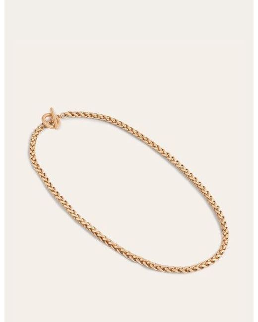 Boden Natural T Ring Clasp Chain Necklace