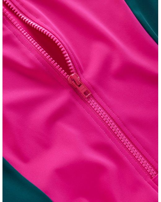Boden Pink Short Sleeve Rash Guard Top