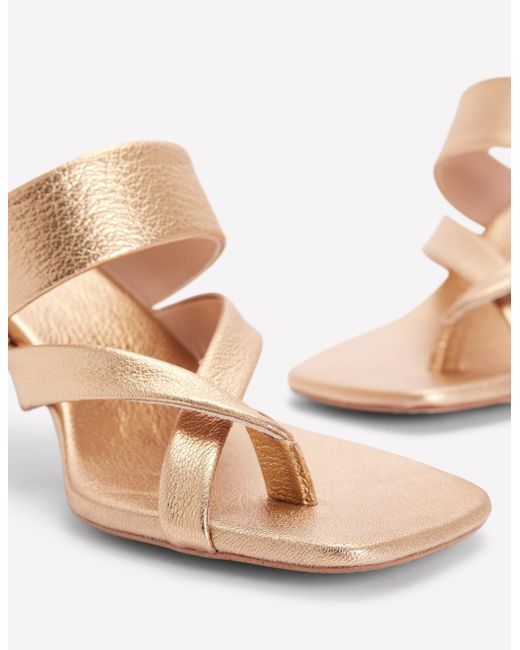Boden Natural Toe Post Kitten Heels