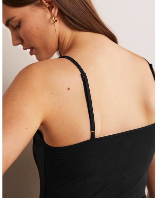 Boden Black Plain Cami