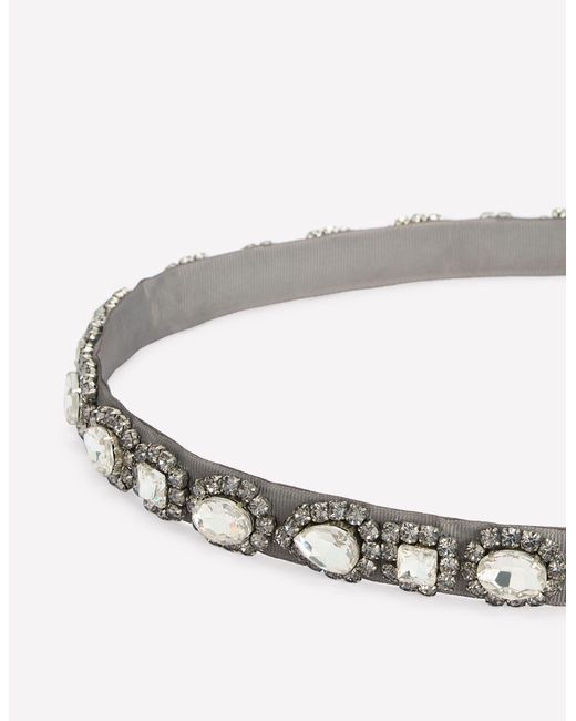 Boden Gray Embellished Belt