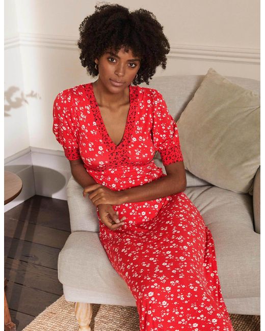 boden ava jersey midi dress