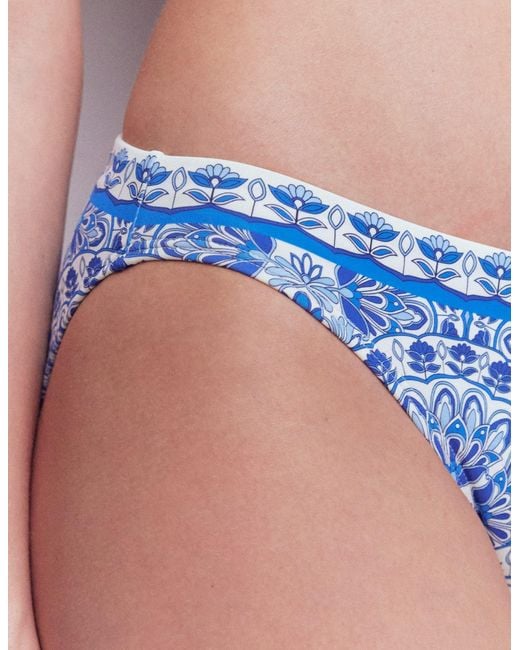 Boden Blue Porto Bikini Bottoms