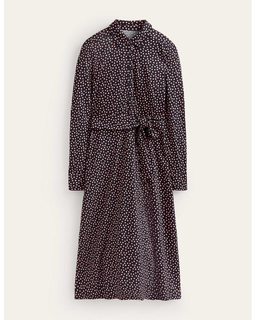 Boden black jersey hot sale dress