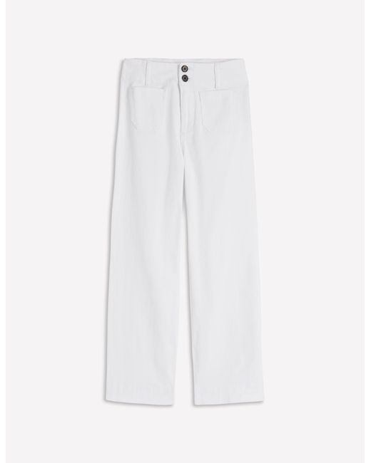 Boden Blue Primrose Cropped Pants