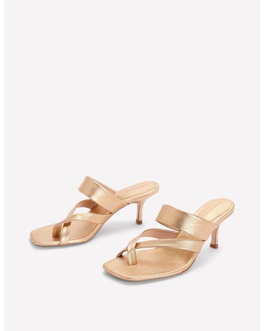 Boden Natural Toe Post Kitten Heels