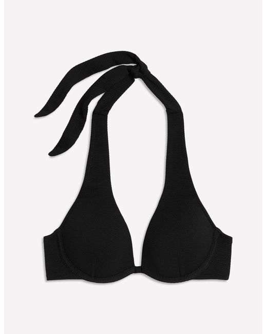 Boden Black Enhancer Bikini Top