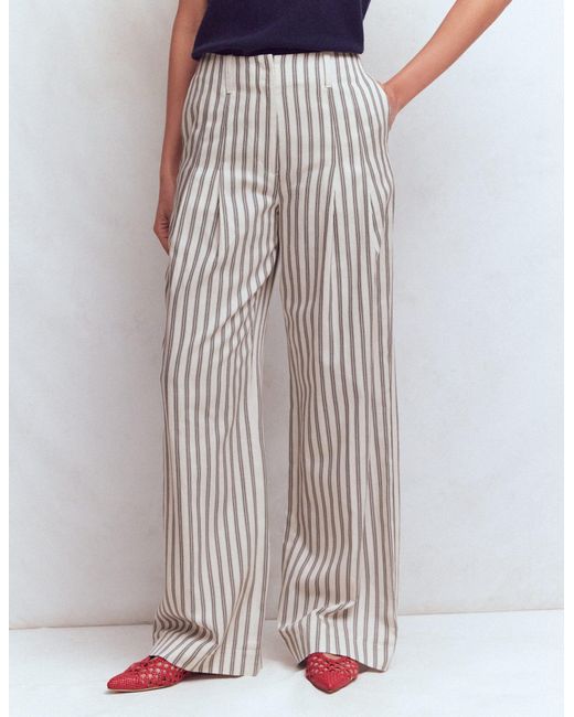 Boden Brown Mayfair Tailored Trousers