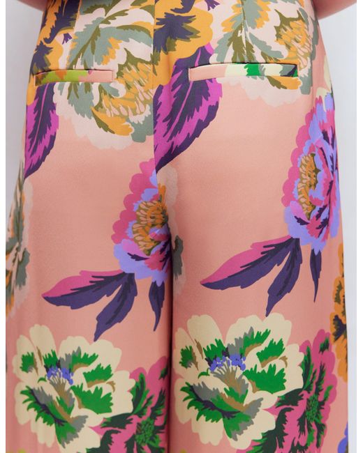 Boden White Regent Wide Leg Trousers