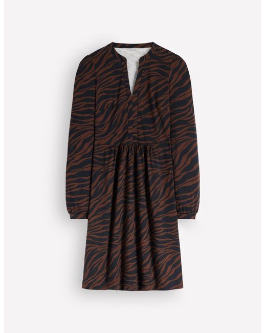 Boden Black Naomi Relaxed Jersey Dress