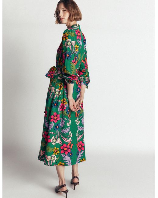 Boden Metallic Maeve Occasion Shirt Dress