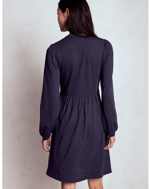 Boden Blue Naomi Relaxed Jersey Dress