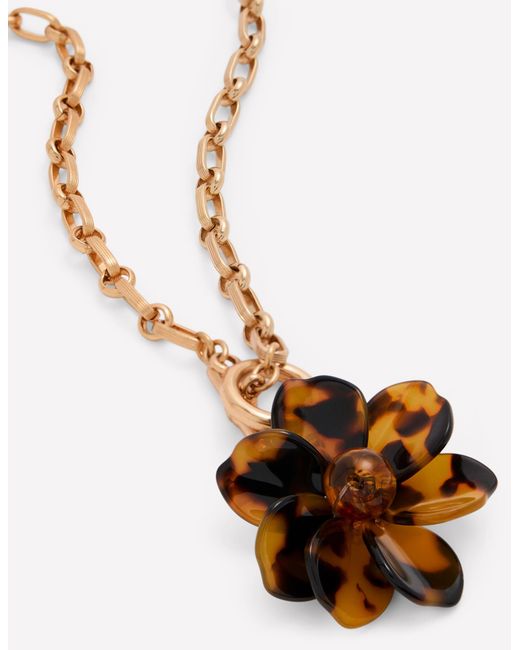 Boden White Charm Drop Necklace