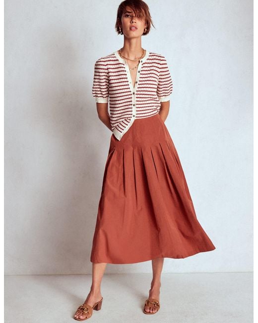 Boden Red Valentina Taft-Midirock