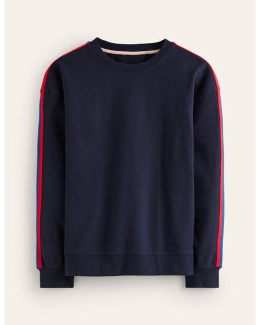 Boden Blue Emi Relaxed Sweatshirt
