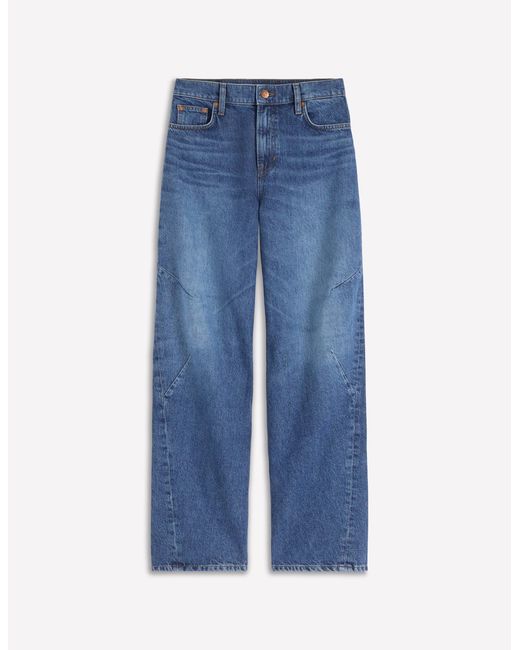 Boden Blue Barrel Jeans