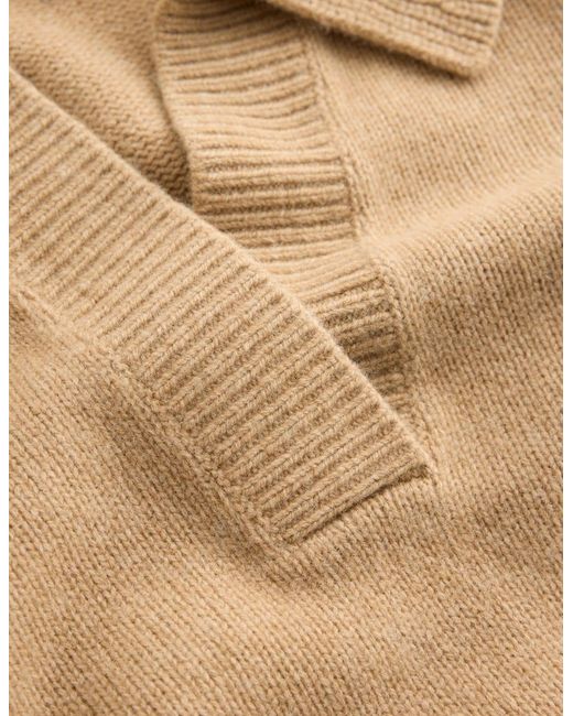 Boden Blue Marion Merino Henley Jumper