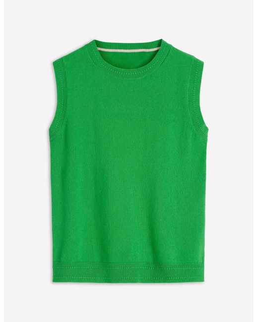 Boden Green Eva Cashmere Tank