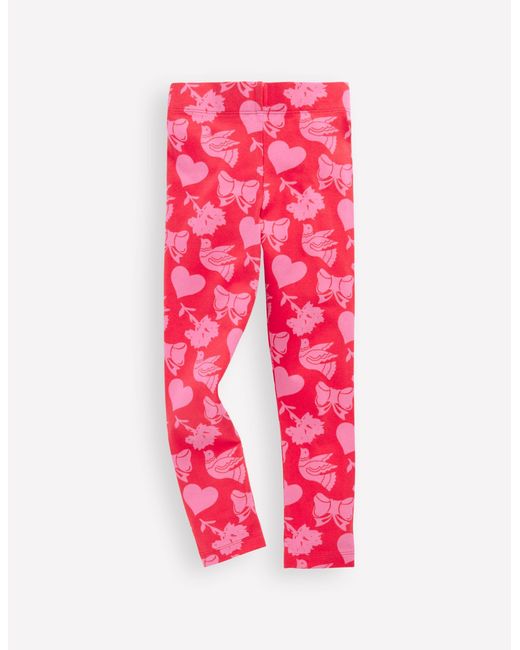 Legging Fun-Rockabilly Rouge Boden en coloris Pink
