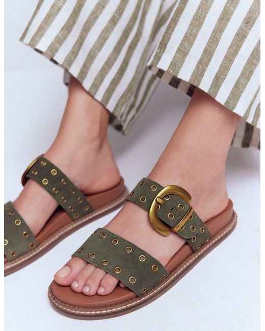 Boden Multicolor Caryl Double Strap Sandals