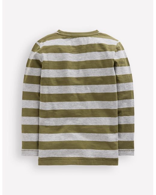 Boden Langärmliges T-Shirt Für Den Alltag in Green für Herren