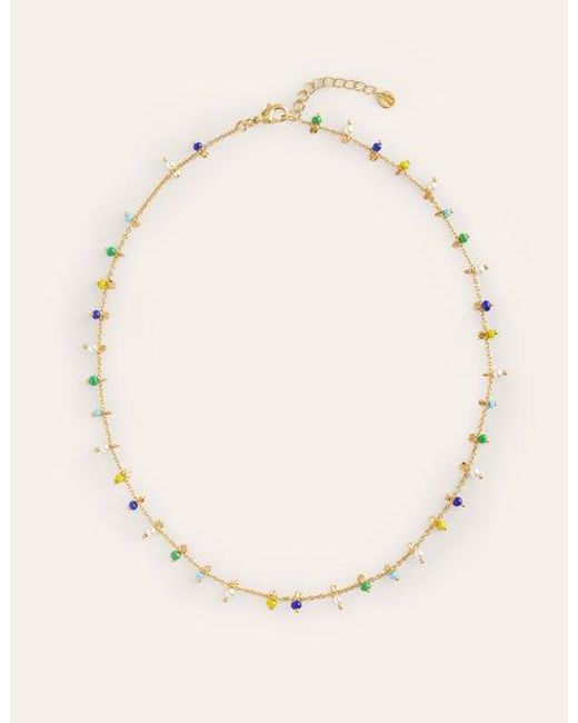 Boden Natural Layering Disc Necklace