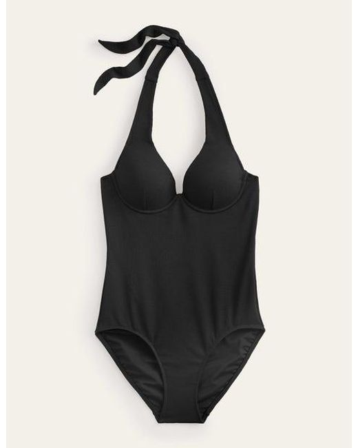 Boden Black Enhancer Underwired Swimsuit