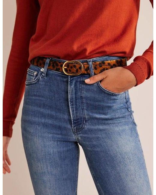 Boden Natural Classic Leather Belt