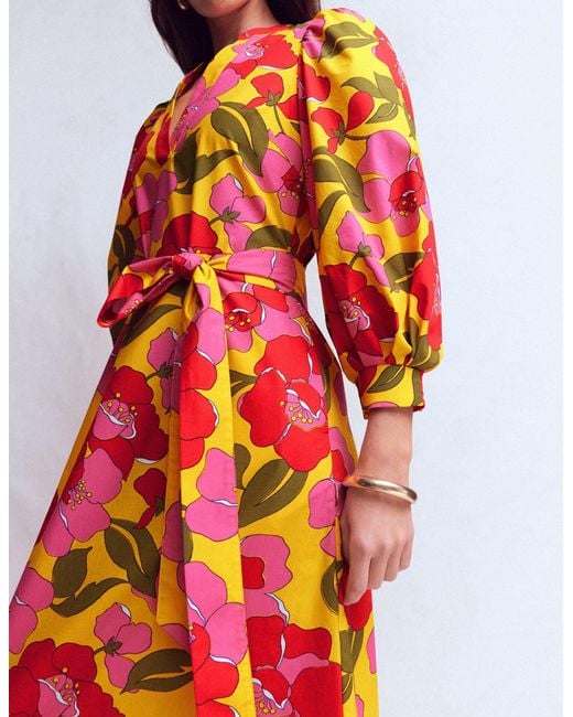 Boden Multicolor Octavia Cotton Dress