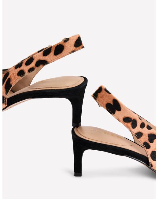 Boden Pink Hope Pointed Slingback Heels