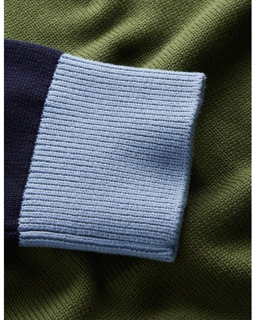 Boden Green Lucy Relaxed Cotton Jumper