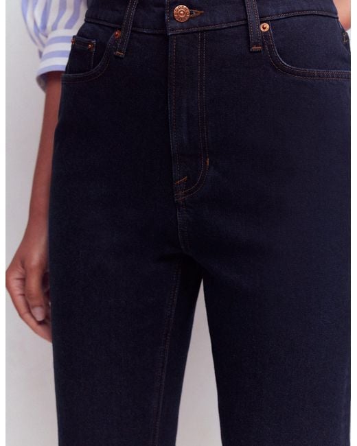 Boden Red 5-Pocket Capri Jeans