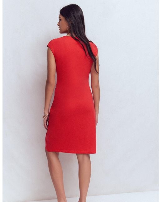 Boden Red Delilah Twist Short Dress