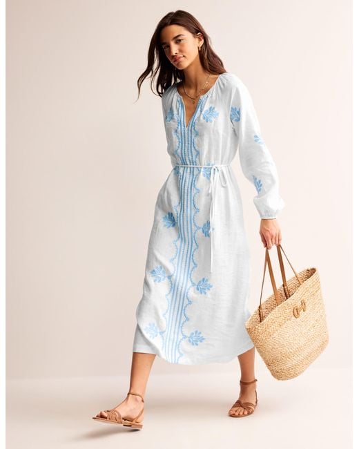 boden light blue dress Boden Girls Vintage Blue Petal Skirt Tulle Dress main image 0