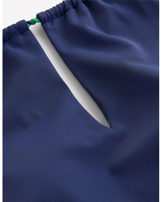 Boden Blue Hochgeschlossener Badeanzug Zum Binden