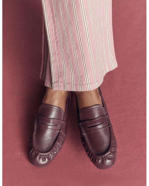 Boden Pink Super Soft Flexi Loafer