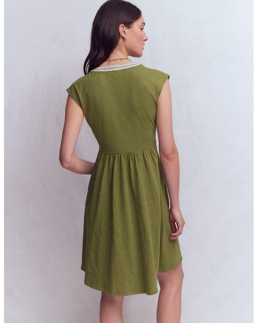 Boden Green May Jersey Short Dress