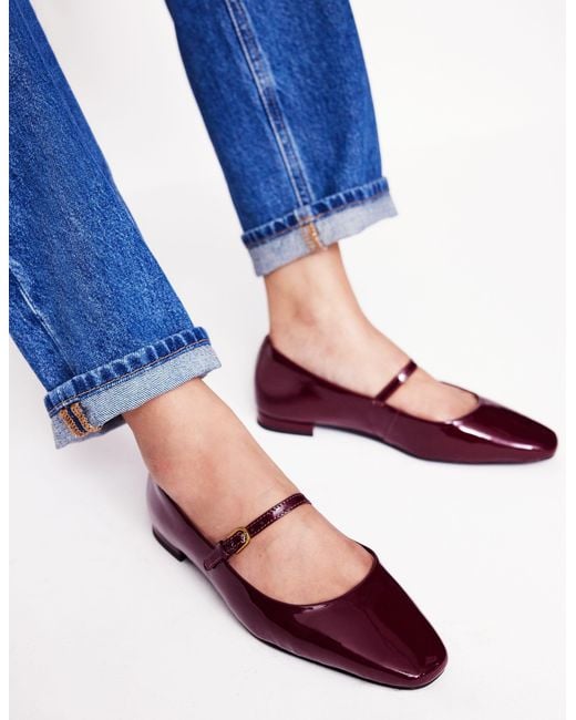 Boden Blue Penelope Mary Jane Flat