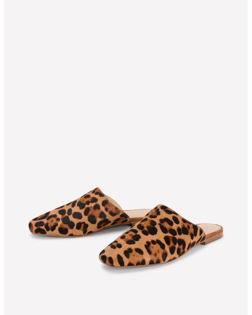Boden Brown Mule Slipper Loafer