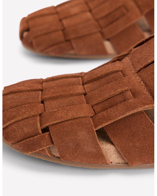 Boden Brown Loretta Multi Strap Clog