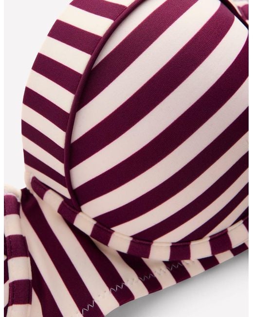 Boden Red Rhodes Cup Sized Bikini Top