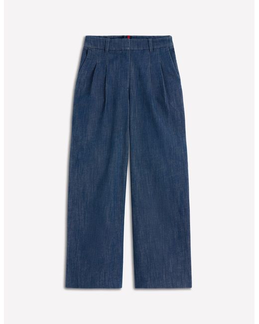 Boden Blue Kensington Twill Trousers