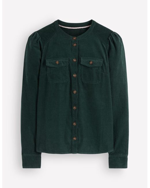 Boden Green Thea Cord Shirt