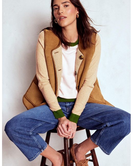 Boden Multicolor Meg Saddle Sleeve Sweater, Colour Block
