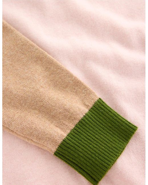 Boden Multicolor Meg Saddle Sleeve Sweater, Colour Block
