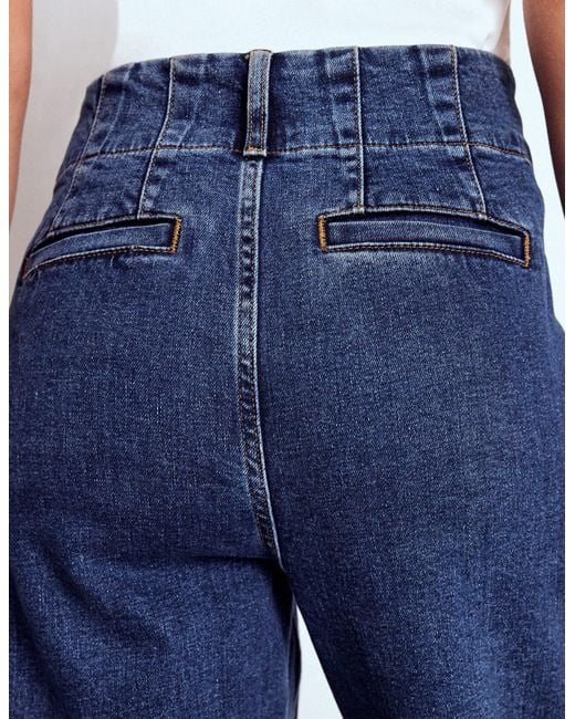 Boden Blue Primrose Cropped Jeans