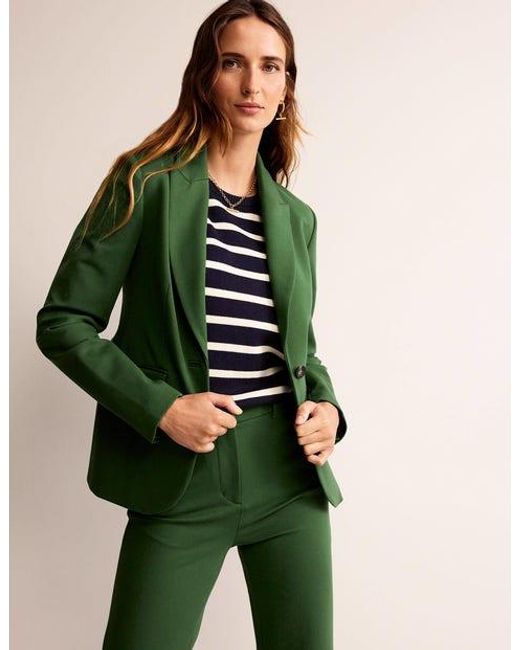 Le blazer marylebone en jersey Boden en coloris Green